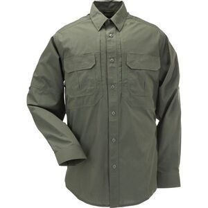 5.11 Tactical Green Casual Button Down Shirt Durable Design